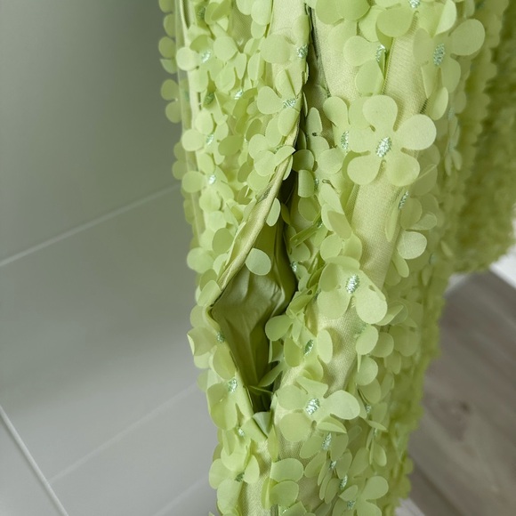 Anthropologie 3D Floral Embellished Mini Dress - Picture 5 of 12